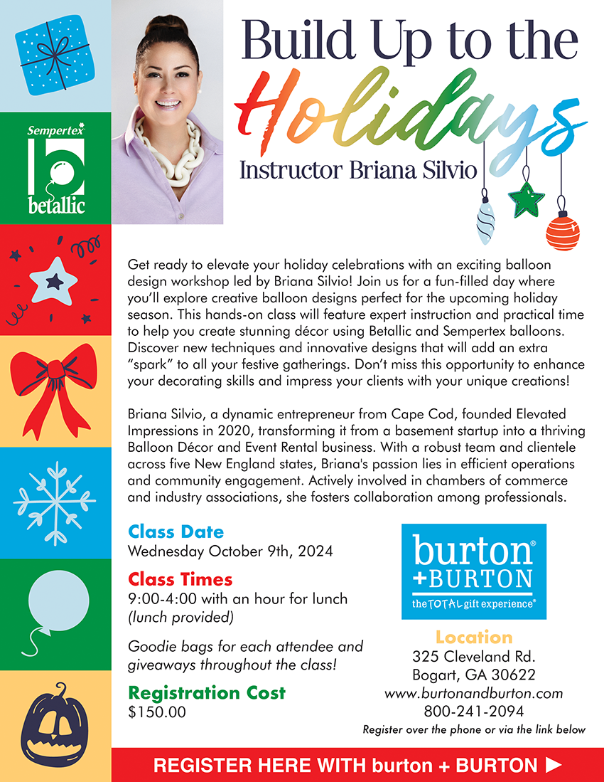 Building Up to the Holidays with Briana Silvio