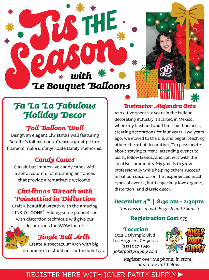 Tis the Season with Le Bouquet Balloons