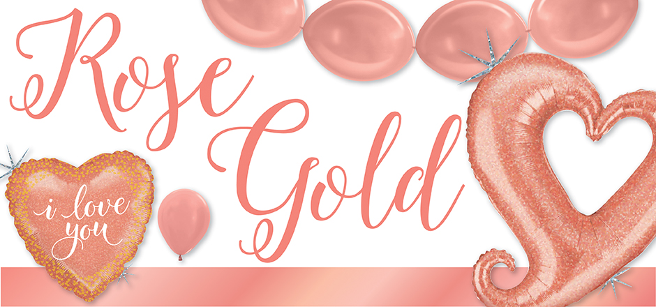 Rose Gold Header