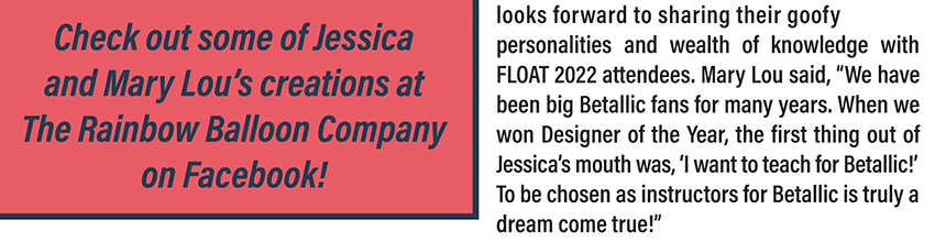 Jessica Mary Lou FLOAT